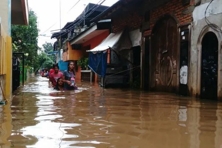 Banjir di Cipinang Melayu/Aberita.com