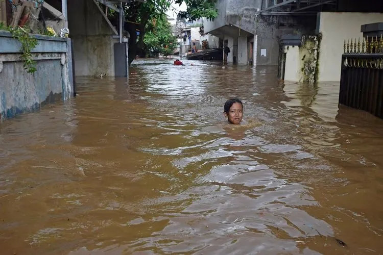 Banjir di Jakarta (Katadata.co.id)