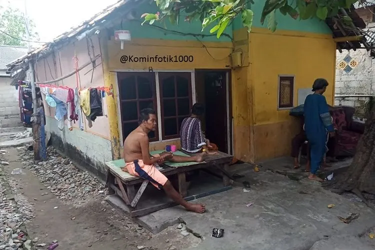salah satu rumah warga yang akan direnovasi. sumber: pulauseribu.go.id