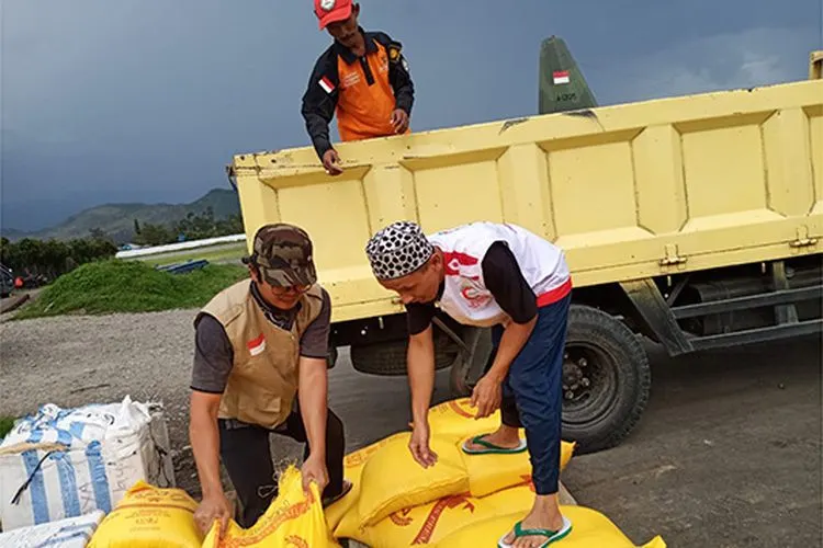 Bantuan untuk warga pengungsi kerusuhan Wamena, Jayawijaya, Papua/DPN BSMI