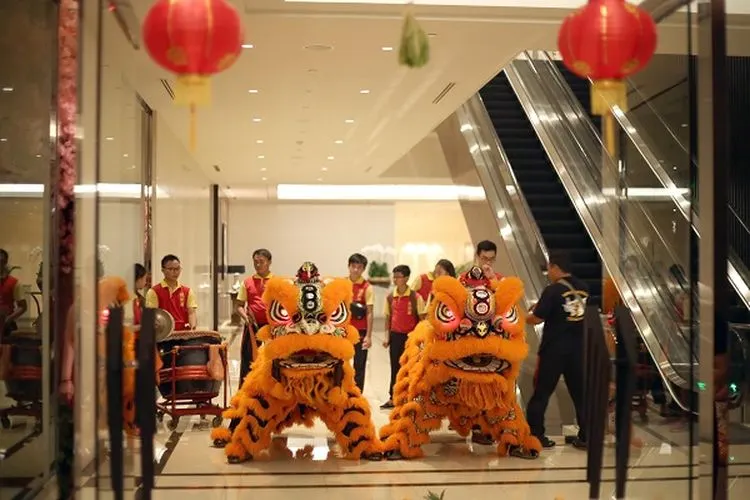 Ilustrasi pagelaran Barongsai sebagai bagian dari perayaan Imlek di Fairmont Jakarta. (Dok. Fairmont Jakarta)