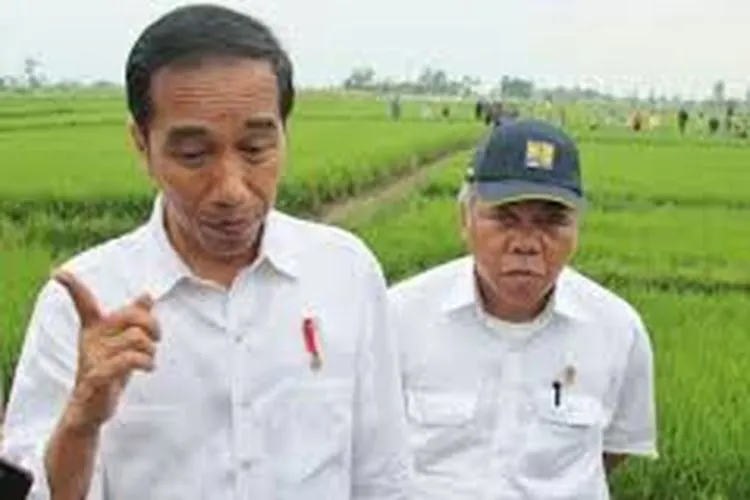 Presiden Jokowi dan Menteri PUPR, Basuki Hadimuljono/Brilio.net