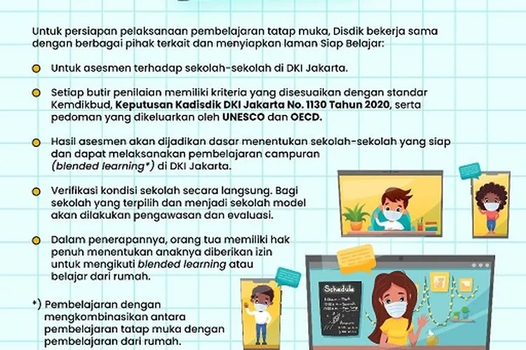Pemprov DKI tetap berlakukan PJJ untuk seluruh sekolah/dok: Twitter @DKIJakarta.