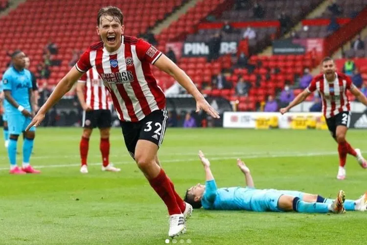 Gelandang Sheffield United, Sander Berge/ instagram