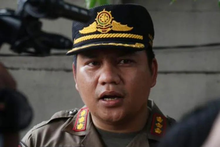 Kepala Satpol PP Jakarta Pusat, Bernard Tambunan / dok