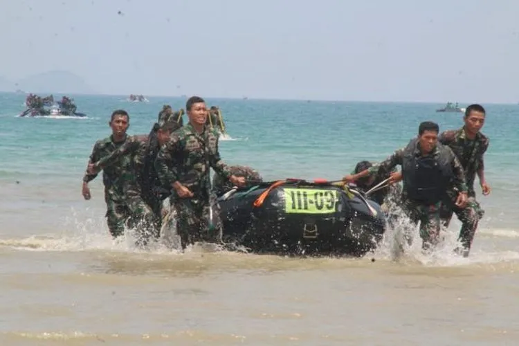 Tim Yonif 6 Marinir Cilandak mengikuti Lomba Binsat Antar Satuan Tingkat Korps Marinir 2019/dokumen pribadi