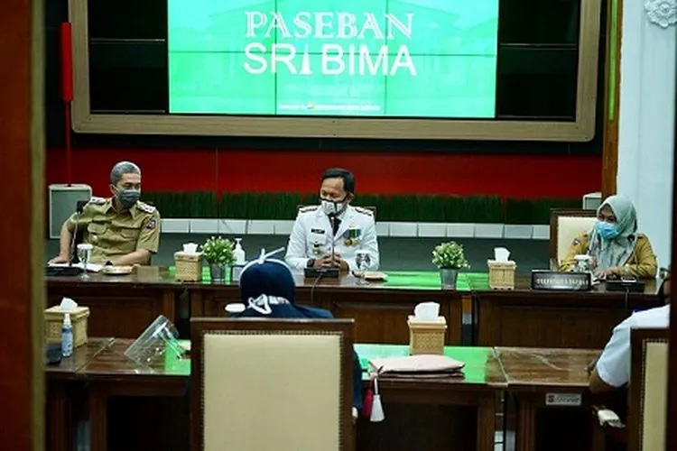 Balai Teknik Perkeretaapian Wilayah Jawa Bagian Barat Direktorat Jenderal Perkeretaapian Kementerian Perhubungan dan Pemkot Bogor menggelar rapat koordinasi, Selasa (6/10/2020). (dok Pemkot Bogor)
