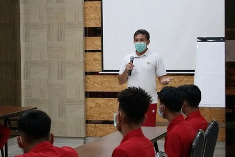 Pelatih Timnas U-16, Bima Sakti. (dok PSSI)