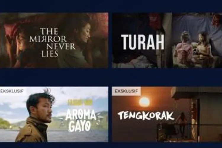 Tangkap layar fitur dalam Bioskop Online/ dok