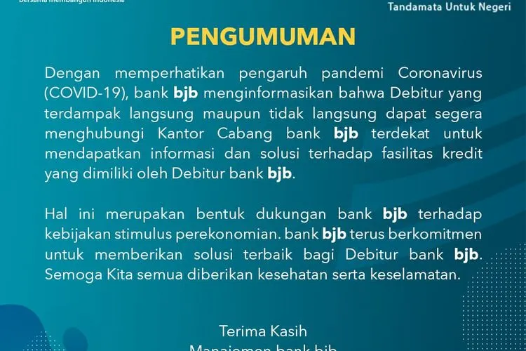 UMKM Makin Maju Berkat Suntikan PEN bank bjb (dok)