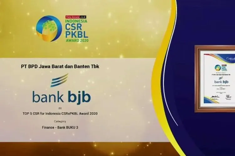 Profit, People, Planet bawa bank bjb Raih Penghargaan / dok