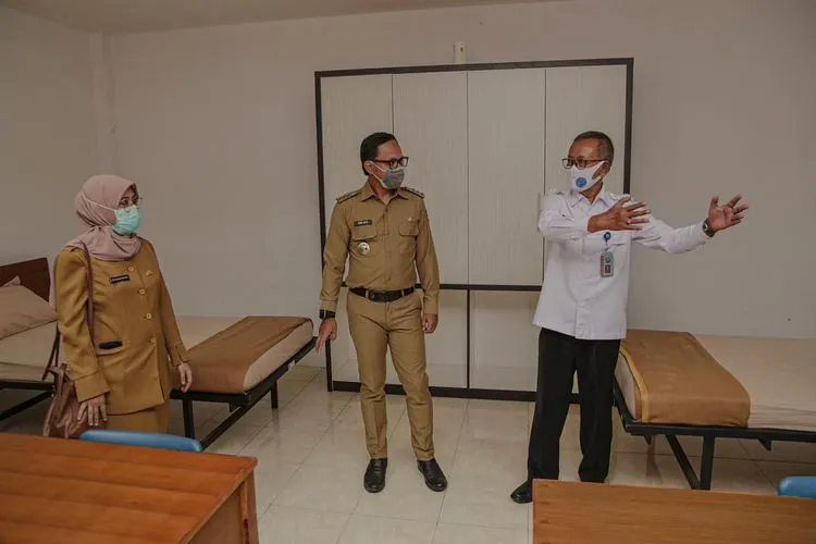 Pemerintah Kota (Pemkot) Bogor dengan Badan Narkotika Nasional (BNN) sepakat kerjasama tentang Sinergi Penanganan dan Perawatan pasien Covid-19 asal Kota Bogor di BNN Lido, Kabupaten Bogor / dok