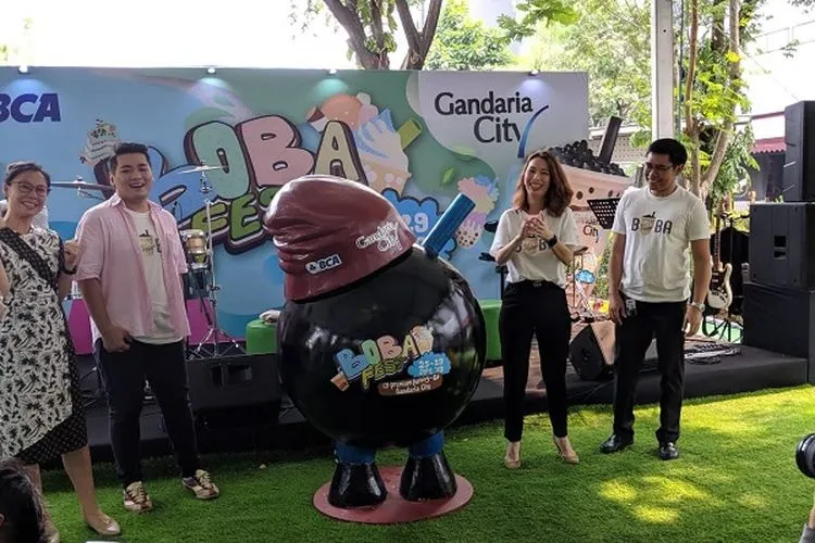 Suasana pembukaan Boba Festival di Mal Gandaria City, Jakarta Selatan, Rabu (25/9/2019)/Ayojakarta.com