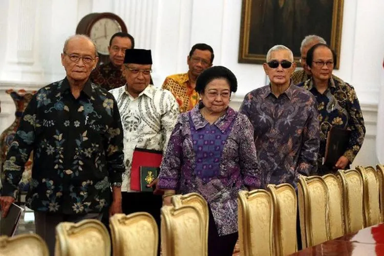 BPIP saat berkunjung ke Istana Presiden (Detik.com/Rengga Sancaya)