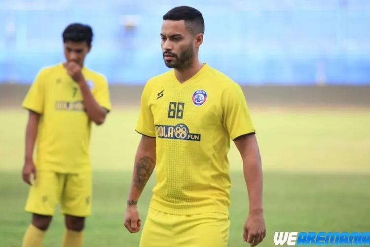 pemain asing baru Arema FC asal Brasil, Bruno Smith (wearemania.net)