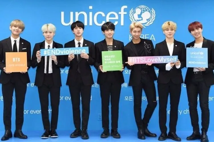 Boyband BTS/UNICEF Twitter