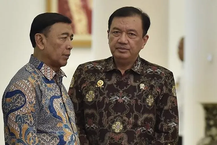 Menko Polhukam Wiranto dan Kepala BIN Budi Gunawan/Tempo