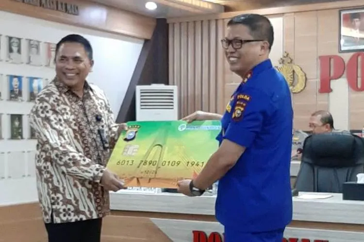 Kesepakatan kerja sama Bank Bukopin dengan Polda Riau (Istimewa)