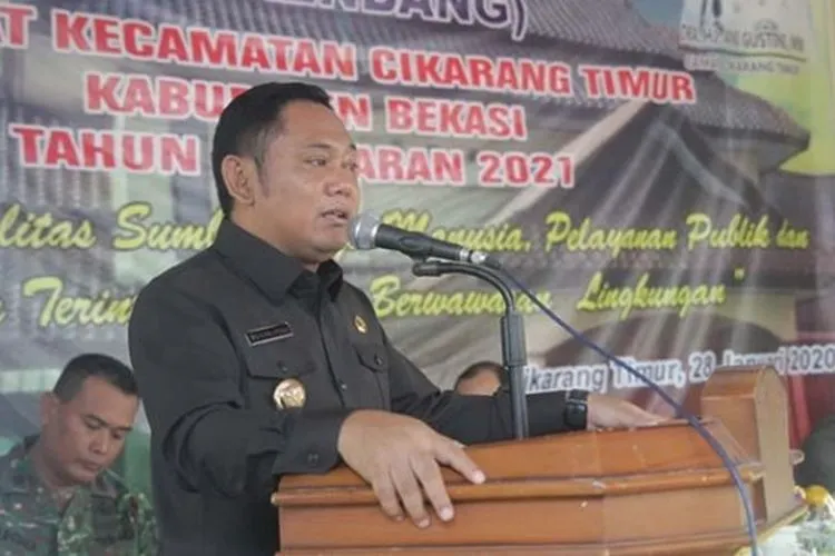Bupati Bekasi Eka Supria Atmaja/ instagram