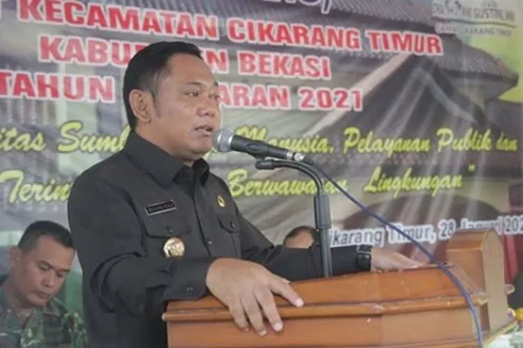 Bupati Bekasi, Eka Supria Atmaja. Instagram: @ekasupriaatmaja