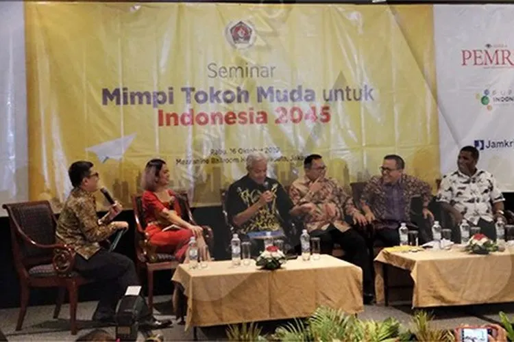 Musi Banyuasin (Muba) Dodi Reza Alex Noerdin saat menjadi narasumber Seminar PWI di Jakarta, Rabu (16/10/2019)/Ayojakarta.com