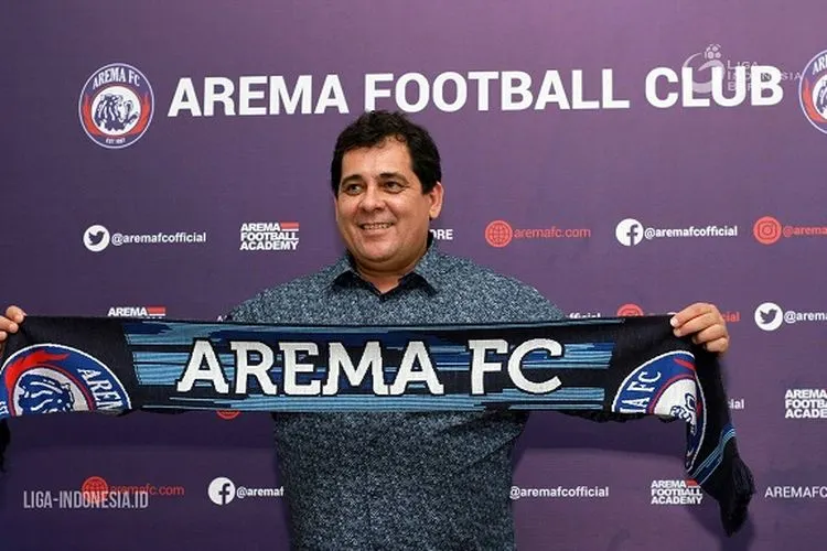 Carlos Carvalho De Oliveira, pelatih anyar Arema FC (dok PT LIB)