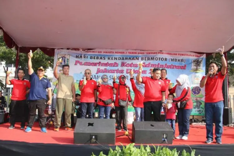 Hari Kesehatan Nasional dan CFD Danau Sunter (Beritajakarta.id)