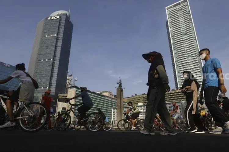 ilustrasi. CFD di Sudirman-Thamrin/ Suara.com