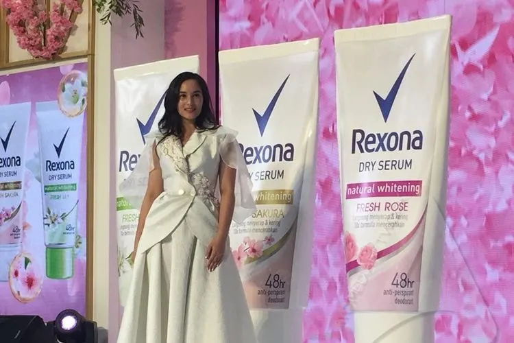 Chelsea Islan dalam peluncuran Rexona Dry Serum di Mal Kota Kasablanka, Jaksel/Istihanah Soejoethi (Ayojakarta.com)