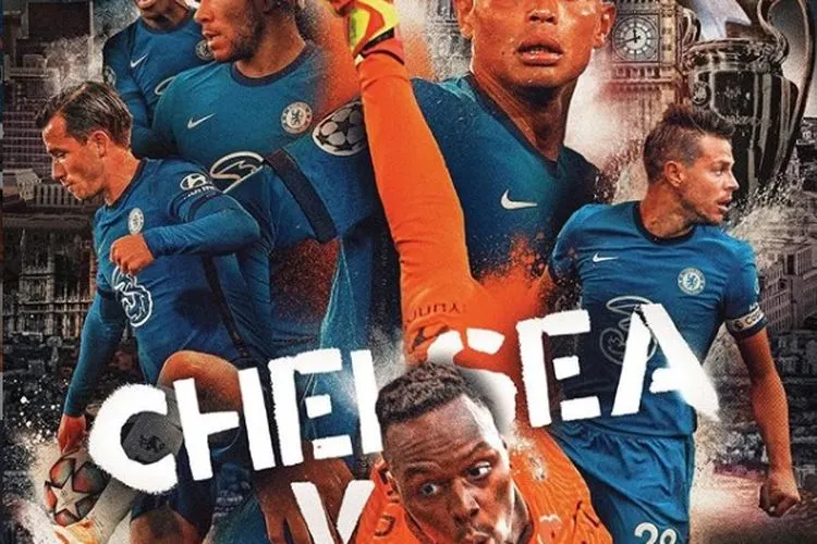 Chelsea VS Rennes dalam Liga Champions / instagram: chelseafc