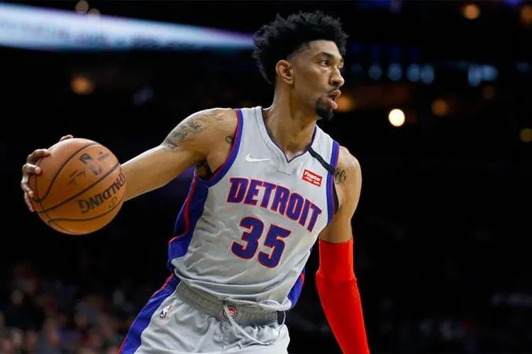 Pebasket Detroit Pistons Christian Wood. (Flipboard.com)