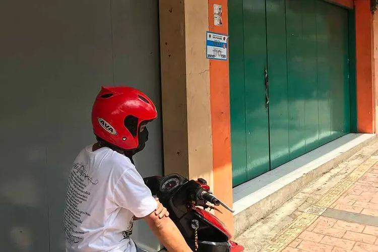 Terhitung mulai 26 Mei hingga waktu yang belum ditentukan,  Pemkab Cianjur menutup pertokoan. (Ayobandung/M Ikhsan)