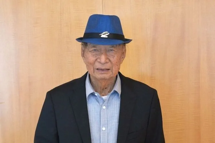Ciputra di kediamannya di Pondok Indah, Jakarta, Kamis (28/6/2018) (Bisnis/Felix Jody Kinarwan)