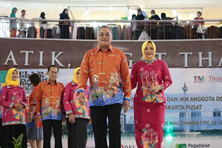 sebagai ilustrasi. peragaan batik khas Jakarta Pusat / pusat.jakarta.go.id