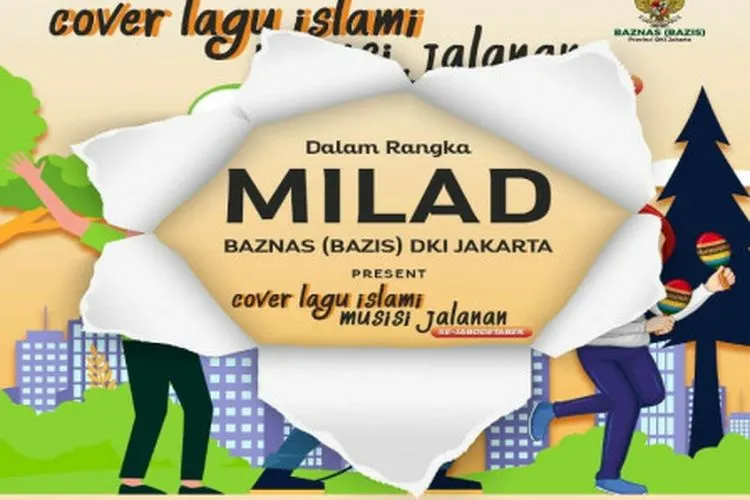 Pengumuman cover lagu Islami. (beritajakarta.id)