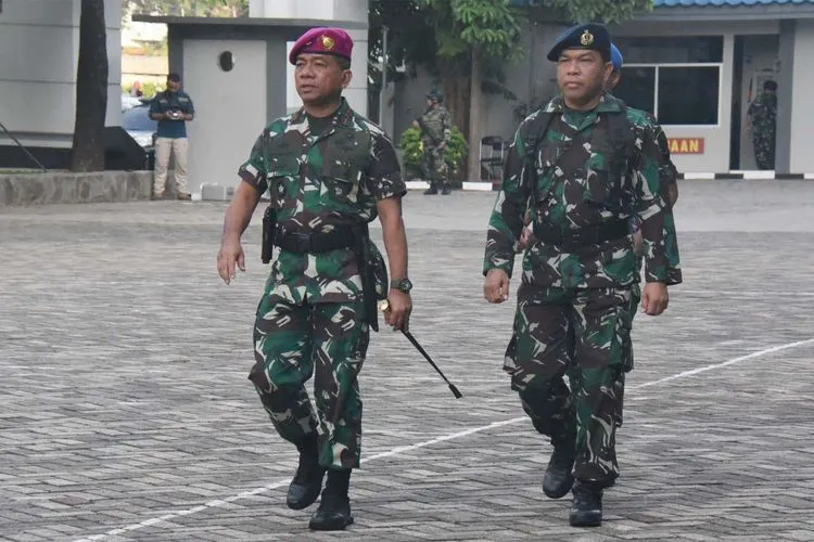 Komandan Lantamal III Brigadir Jenderal TNI (Mar) Hermanto/Dispen Lantamal III