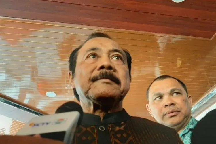 Dewan Pertimbangan Presiden (Wantimpres), Subagyo Hadi Siswoyo, menyebut kondisi Menkopolhukam Wiranto semakin baik, di RSPAD Gatot Soebroto, Jakarta Pusat, Jumat (11/10/2019)/Tribunjakarta