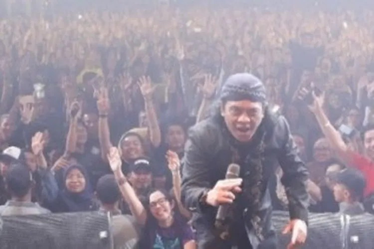 Sobat Ambyar saat menghadiri peluncuran video klip