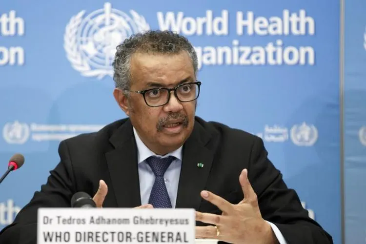 Direktur Jenderal Organisasi Kesehatan Dunia (WHO) Tedros Adhanom Ghebreyesus(EPA). Foto: EPA