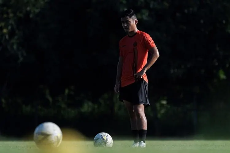 Pemain muda Persija Jakarta, Dwiki Arya. (Persija.id)