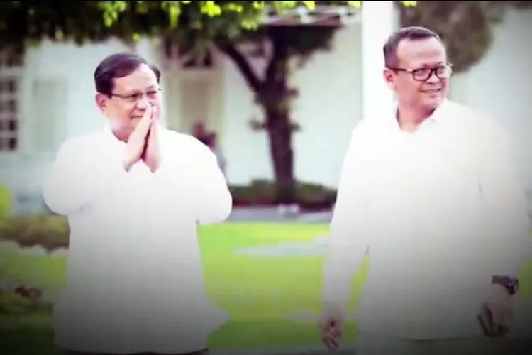 Ketum Partai Gerindra Prabowo Subiyanto (kiri) saat bersama Edhy Prabowo/ tangkap layar video instagram @edhy.prabowo