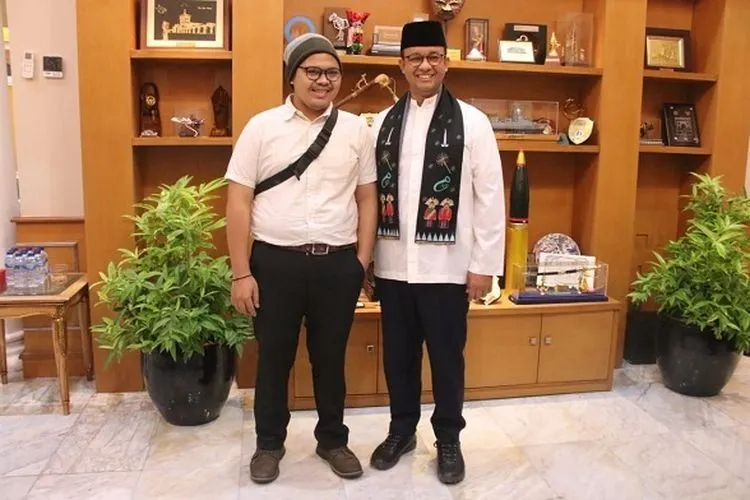 Faisal Amir dan Gubernur DKI Jakarta Anies Baswedan/Dok Pribadi Faisal Amir