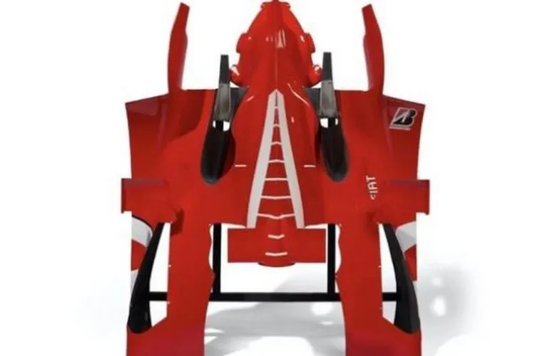 Ferrari F2004 Cover Engine dari tunggangan Michael Schumacher yang siap dilelang [silodrome.com].