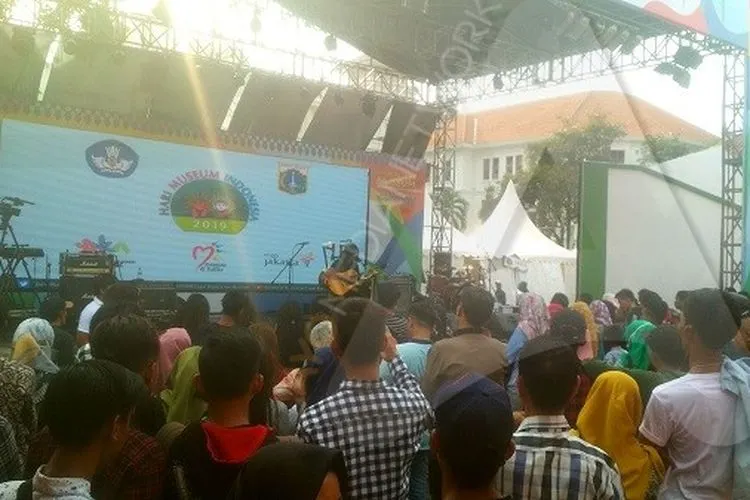 Pengunjung padati  Festival Museum Enjoy Jakarta 2019 di Taman Fatahillah/Ayojakarta.com