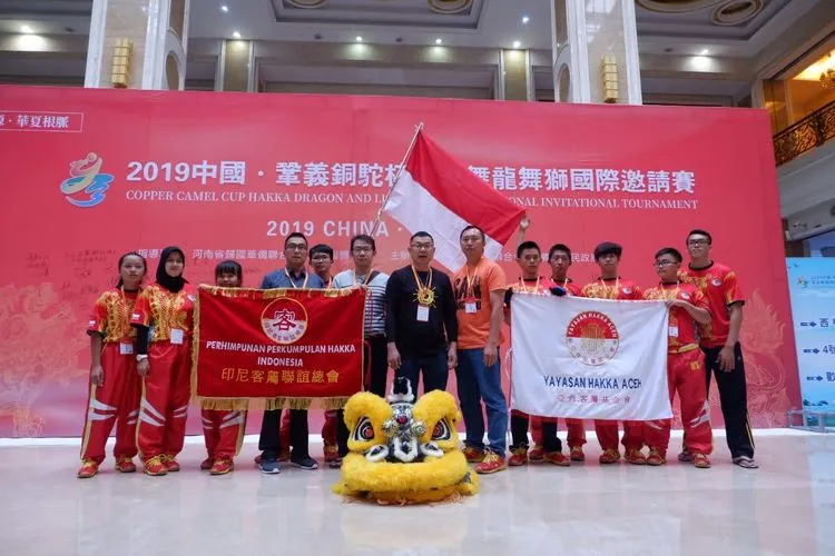Tim Golden Dragon-Hakka Aceh di Tiongkok/Istimewa