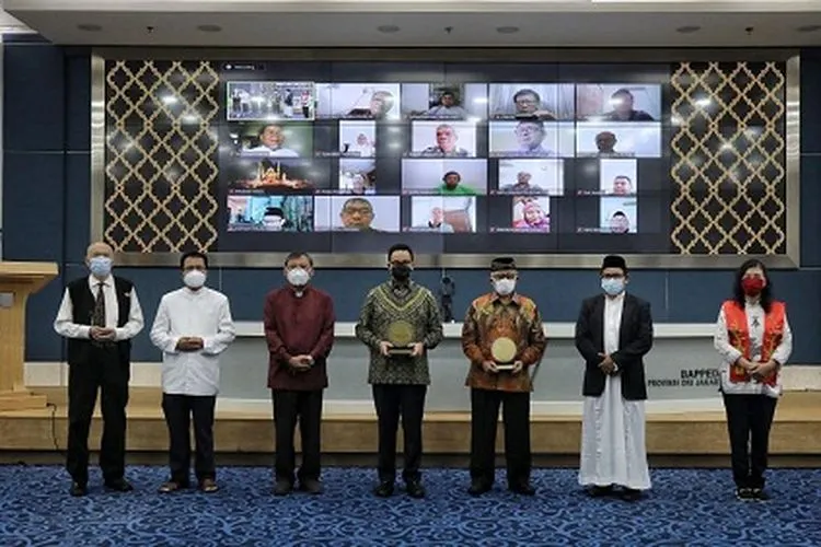 Anies Baswedan bersilaturahmi bersama perwakilan FKUB Jakarta di Balai Kota DKI Jakarta/dok: Instagram @aniesbaswedan