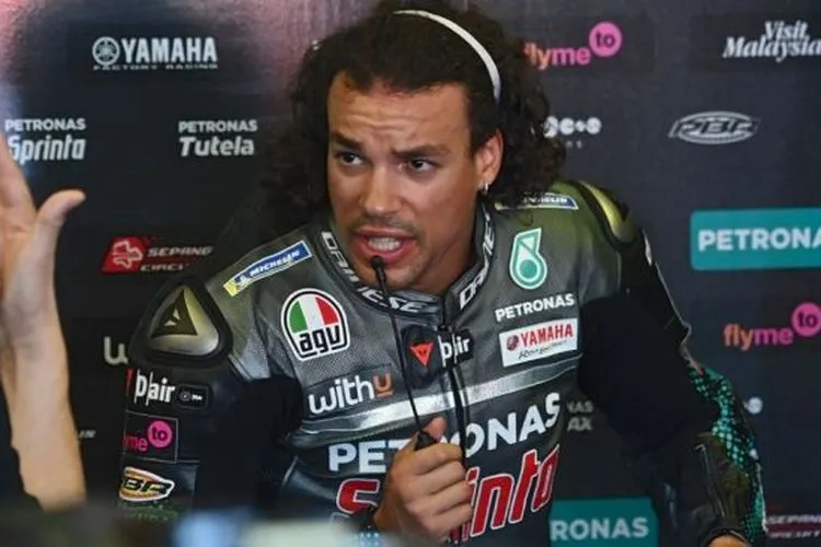 Pebalap Petronas Yamaha SRT, Franco Morbidelli. [ANDREAS SOLARO / AFP]