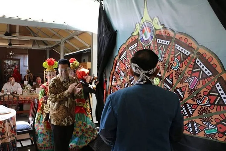 Peresmian Rumah Budaya KSBN di Cipayung, Jakarta Timur, oleh Wagub DKI Riza Patria/dok: Instagram @kominfotik_jt