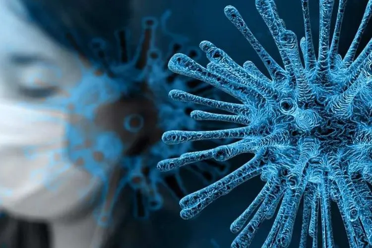 Ilustrasi gejala terinifeksi virus corona