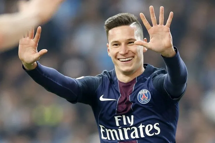 Gelandang Paris Saint-Germain (PSG), Julian Draxler. Foto: EPA/Sebastien Nogier